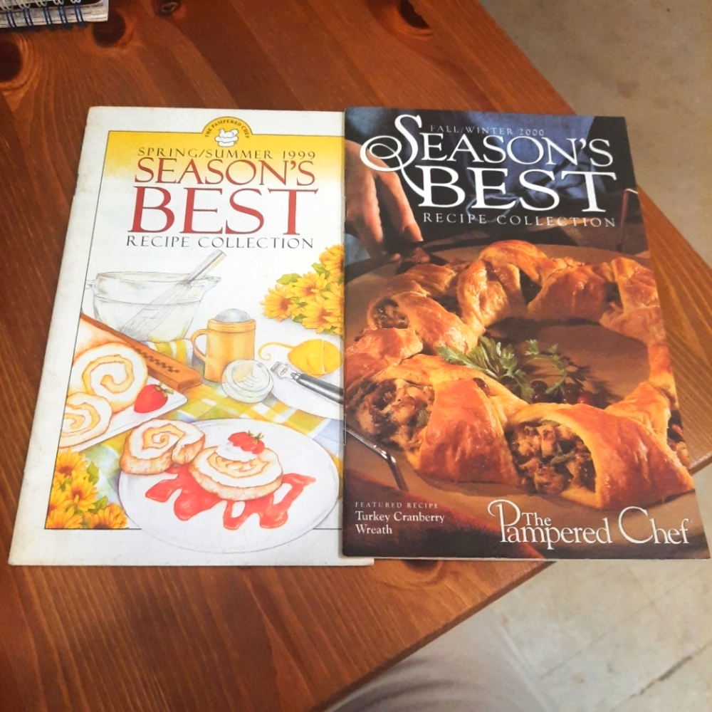 The Pampered Chef 1999 and 2000 Season's Best Cookbooks